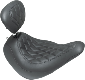 Wide Tripper Seat Black