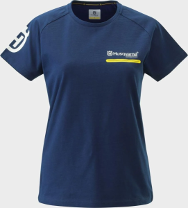 Husqvarna Replica Team kék női póló