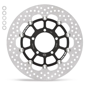 Halo sorozatú úszó rotor, fekete, rozsdamentes acél, 1, nordicamoto.ro