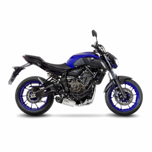 Underbody Full-system Exhaust Black, Silver, 2, nordicamoto.ro