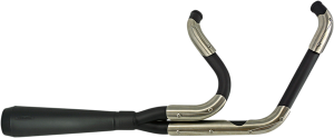 Assault 2:1 Exhaust System Black 