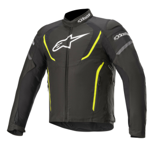Alpinestars T-Jaws V3 vízálló textildzseki – Fekete/Sárga, M-es méret, 1, nordicamoto.ro