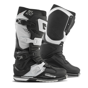 Cizme Gaerne SG22 Black/White, 4, nordicamoto.ro