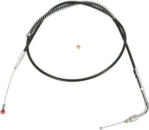 Black Vinyl Throttle/idle Cable Black +76 mm (3''), 1, nordicamoto.ro