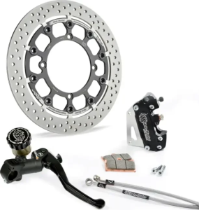 Supermoto versenykészlet, fekete–rozsdamentes acél, 1, nordicamoto.ro