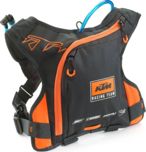 KTM Replica Team Erzberg fekete hidratáló hátizsák