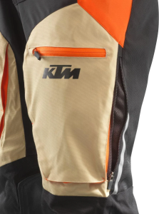 KTM ADV R V2 WP nadrág – bézs/narancs/fekete – M/32, 4, nordicamoto.ro
