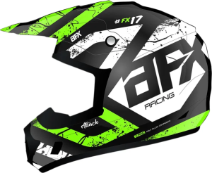 Casca AFX FX-17 Attack Black/Green 2XL, 1, nordicamoto.ro