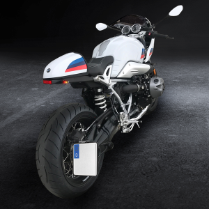 Side Mount License Plate Holder Black, 3, nordicamoto.ro