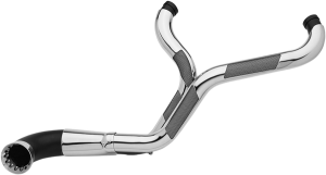 Nasty Bastard 2:1 Exhaust System Chrome, 2, nordicamoto.ro