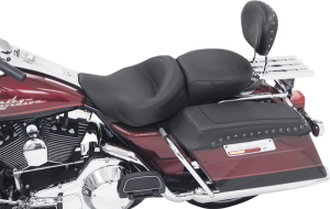 One-piece 2-up Ultra Touring Seat Black