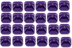 Pro Series Super Lite Backing Plates Purple