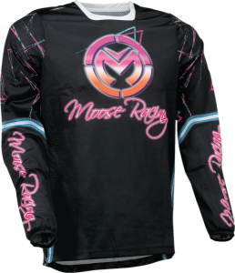 MOOSE RACING Sahara Jersey Black, Pink 
