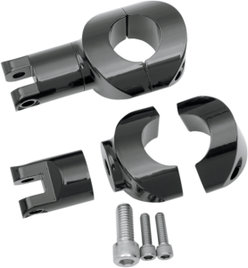 Big Buffalo Footpeg Mounts Black