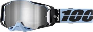 100% Armega Blue/Black Silver Mirror napszemüveg