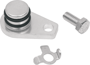 Shifter Shaft Primary Plug Chrome, Anodized