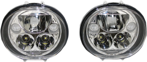 Trubeam® Led Headlamps Chrome