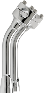 Murdock O/s Riser Silver, 1, nordicamoto.ro