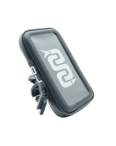 Okostelefon-tartó, fekete