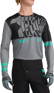 Thor Sportmode Mind Control póló, fekete/szénszürke, XL, 3, nordicamoto.ro