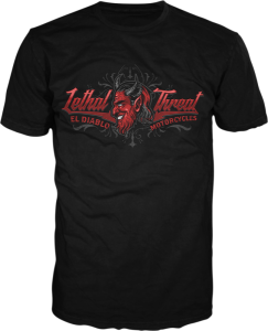 Tee Vv El Diablo Blk Lg Black