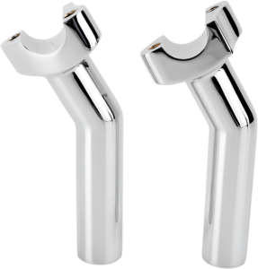 Forged Aluminum Handlebar Riser Silver, 1, nordicamoto.ro