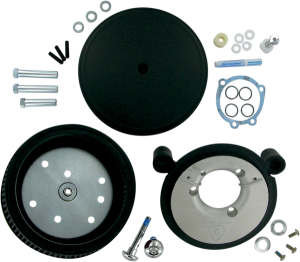 Big Sucker Stage Ii Air Filter Kit With Cover Black