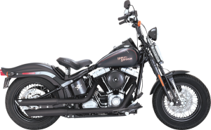3(r) Twin Slash Slip-on Mufflers Black, 1, nordicamoto.ro