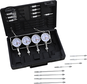 Vacuum Gauges Black, Silver, Chrome, 3, nordicamoto.ro