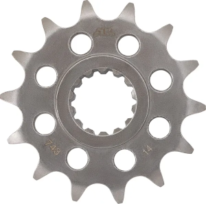 JT SPROCKETS ellen tengely elülső lánckerék, természetes színű , nordicamoto.ro