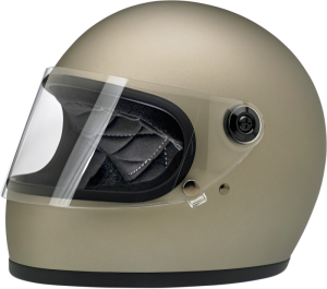Gringo S Full Face Helmet Flat Titanium X-small Brown, Silver XS, 1, nordicamoto.ro