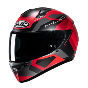 HJC C10 Tins piros motoros sisak