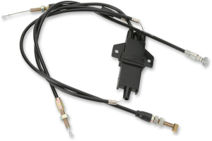 Black Vinyl Throttle Cable Black