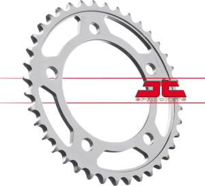 JT SPROCKETS Acél hátsó lánckerék, természetes felületű, 3, nordicamoto.ro