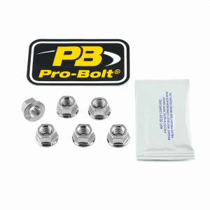 Sprocket Nut Silver