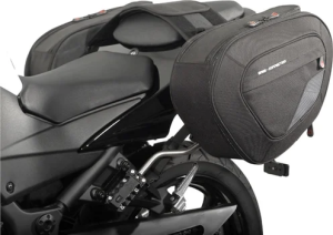 Blaze Saddlebag Set Black, Gray, 1, nordicamoto.ro