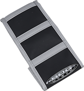 6-rib Gripper Seat Cover Black, Gray