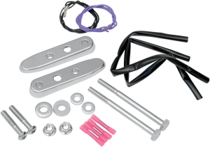 Chrome Rear Turn Signal Relocation Kits Chrome, 1, nordicamoto.ro