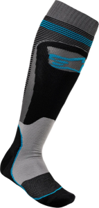 Sosete Alpinestars MX Plus 1 Gray/Red