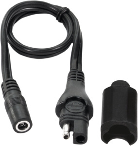 Sae To Dc 2.5 Mm Barrel Adapter Black