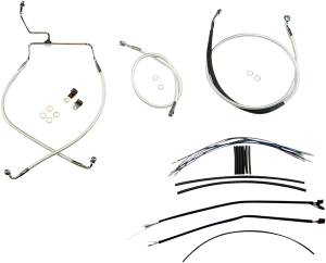 Sterling Chromite Ii® Designer Handlebar Installation Kit Silver