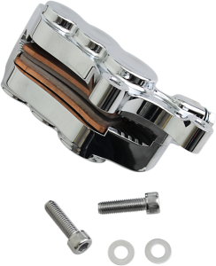 Ness Tech Six-piston Differential Bore Caliper Chrome, 3, nordicamoto.ro