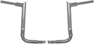 1-1/2(r) Ez Install Pointed Top Handlebar Silver, 5, nordicamoto.ro