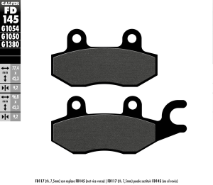 Brake Pad Orcanic