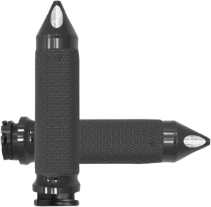 Vibration Dampening Memory Foam Grips Black