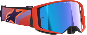 Alpinestars Supertech Vision Corp piros/lila síszemüveg, 1, nordicamoto.ro