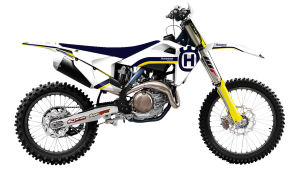 Graphic Kit Retro With Seat Cover Yellow, White, Blue, 2, nordicamoto.ro