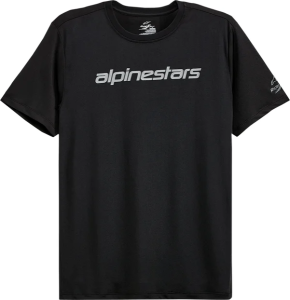 Tech Linear Performance T-shirt Black