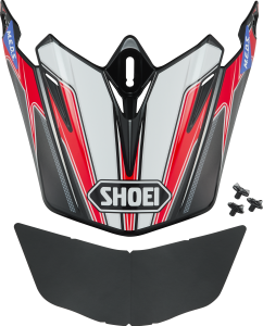 SHOEI VFW06/VFWR sisak – fekete/piros/fehér, 1, nordicamoto.ro