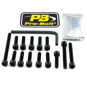 Bolt Kit Black, 1, nordicamoto.ro